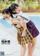 Musubu Funaki 船木結, Nanami Yanagawa 梁川奈々美, Young Magazine 2019 No.11 (ヤングマガジン 2019年11号) P11 No.fbc196